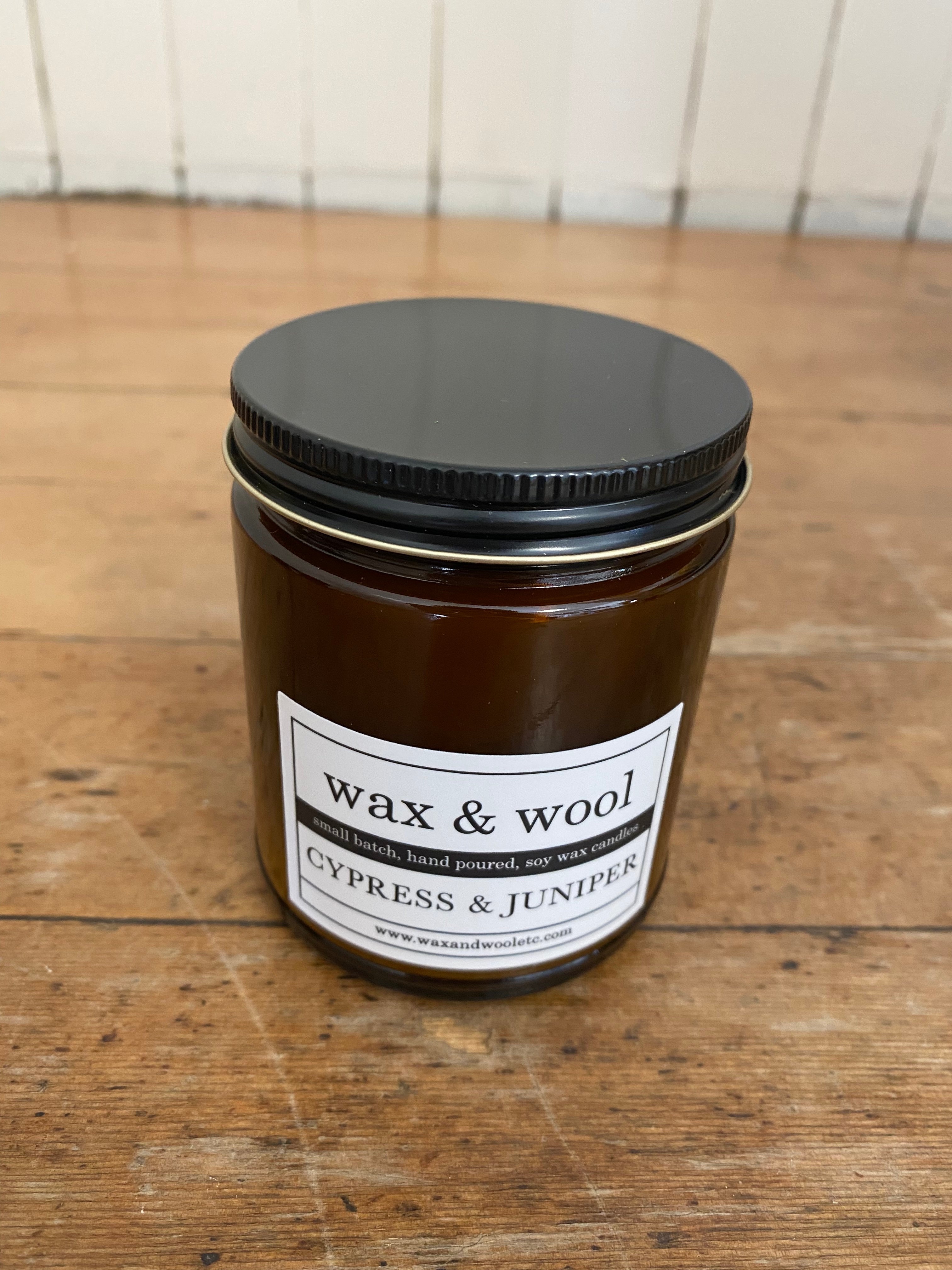 Wax and Wool Candles soy
